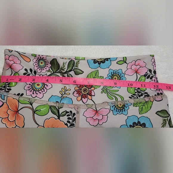 Becco Floral Leggings NWOT - Picture 6 of 10